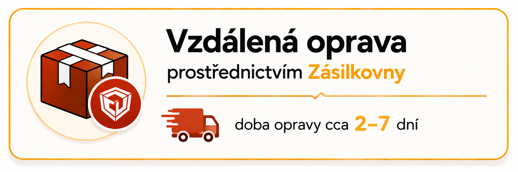 Vzdálená oprava prostřednictvím Zásilkovny